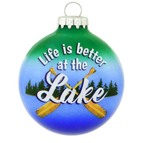 Lake Ornament Vacation Ornament Callisters Christmas