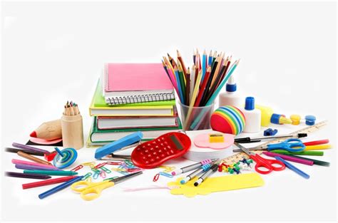 Office Supplies School And Office Stationery Transparent Png 1037x636