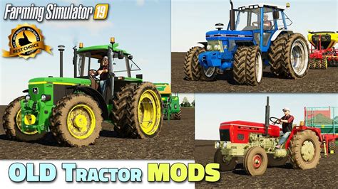 Fs19 Old Tractor Mods 2020 02 20 Review Youtube