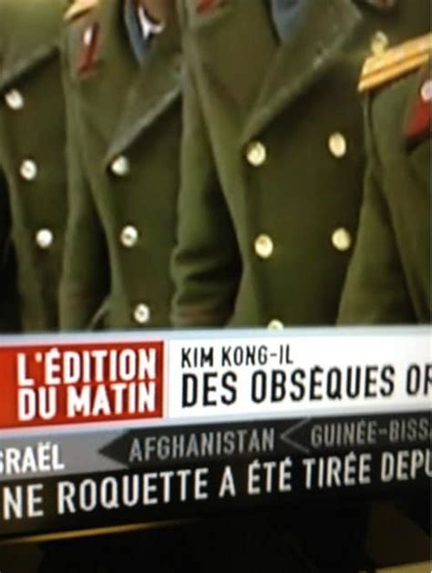 Les Obsèques De Kim Kong Il Sur Itélé Kultt