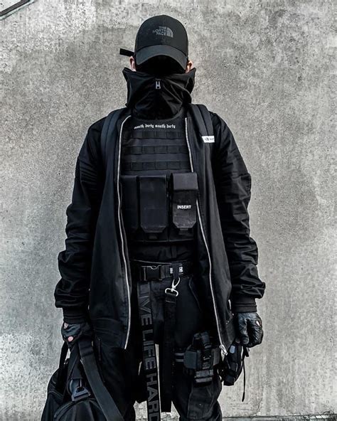 Techwear⚜️ Cyberpunk Clothes Cyberpunk Fashion Tactical Wear
