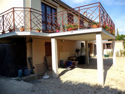 Construction D Une Extension De Balcon Terrasse Int Rieur Agrandir Un