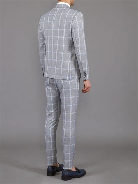 bespokedaily franklin gray slim fit plaid check suit bespoke daily
