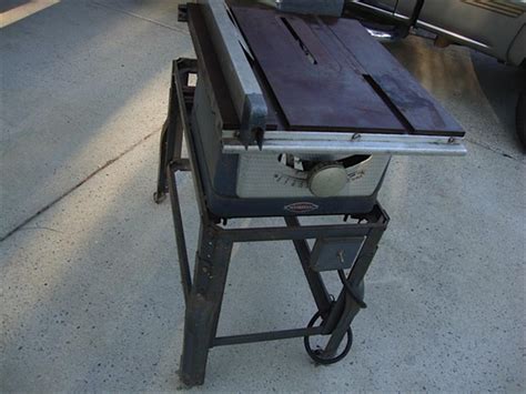 1950s Craftsman 8 Table Saw Model 10322160 Us 10000 Summerville