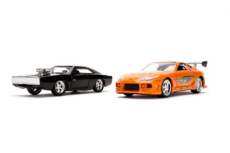 Buy Brians Toyota Supra And Doms Dodge Charger Fast And Furious Jada