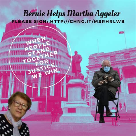 Bernie Helps Martha Aggeler Atma Unum