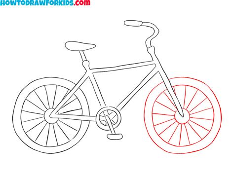 How To Draw An Easy Bike Easy Drawing Tutorial For Kids