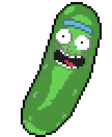 Pickle Rick Pixel Art Maker