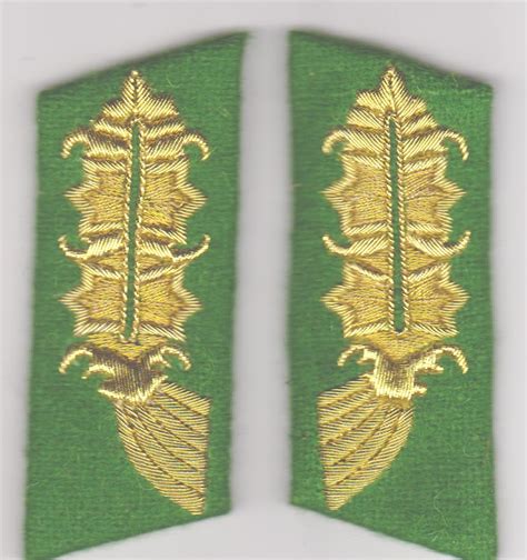 Ww2 German Army Police General Collar Tabs Ww2 Depot