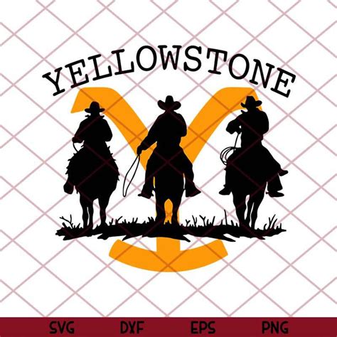 Yellowstone Svg Yellowstone Digital Files Svg Png Eps Dxf Etsy