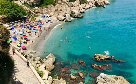 Playa Calahonda Nerja Info Fotos Y C Mo Llegar