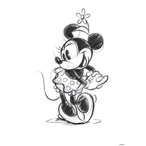 Toile Imprimée Minnie Disney