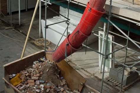 Why Does Every Construction Site Need A Rubbish Chute Chs Australia