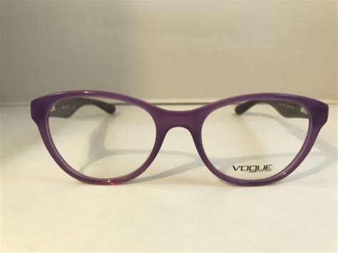 New Authentic Vogue Vo 2884 Eyeglasses 2230 Purple 52 19 135 Nwt Ebay