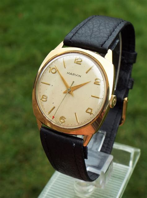 Gold prices today per ounce & gold chart historical. gents 9ct Gold Marvin Wrist Watch, 1961 | 586746 ...