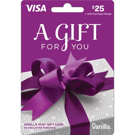 Vanilla Visa Metallic Pattern 25 Gift Card Activation Fee Gift