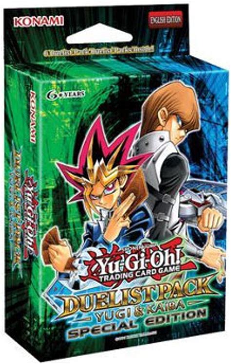 Yugioh Duelist Pack Yugi Kaiba Special Edition Konami Toywiz
