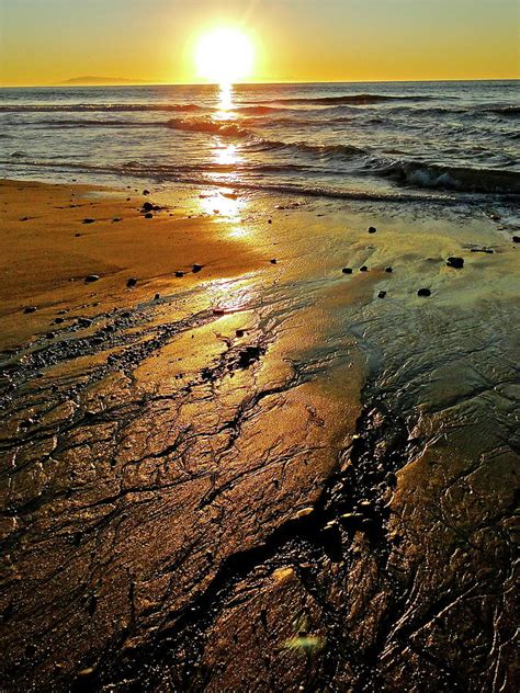 Ventura Beach Winter Sunset Photograph By Liz Vernand Fine Art America