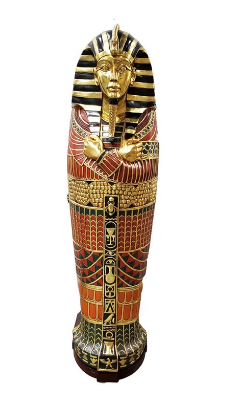 Egyptian Sarcophagus King Tut Life Size Statue Lm Treasures
