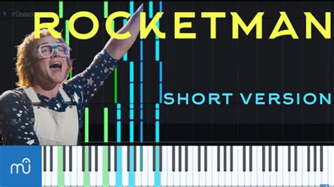 Bit.do/flowkey8 learn how to play rocket man by. Rocket Man by Elton John Simple Short version [Piano ...