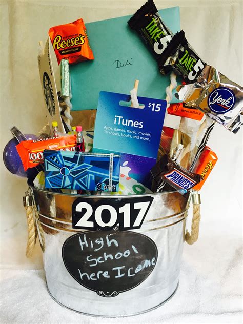We looked and found the best gifts for teen boys — gifts that occupy that vague middle space, where you definitely recognize that they're not kids anymore, but know they aren't quite into. A bucket full of awesome treats for a middle school ...