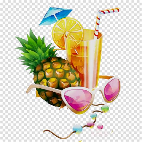 Download High Quality drink clipart pineapple Transparent PNG Images png image