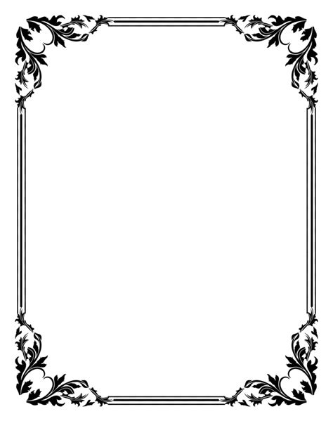 Vector Borders And Frames Free Download at Vectorified.com | Collection
