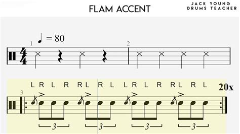 Flam Accent Youtube