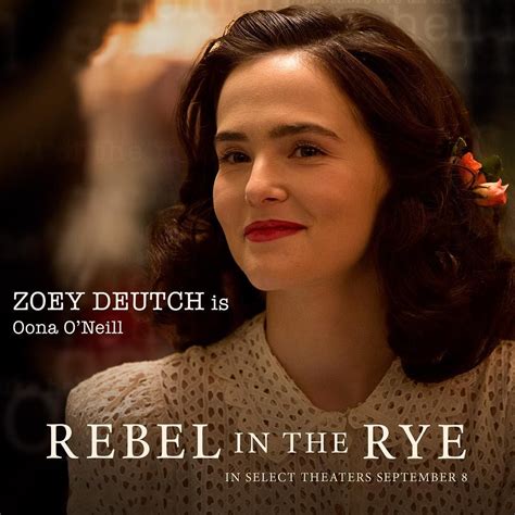 Eugene O Neill Zoey Deutch Playwright Hold On Daughter The Selection Film American Movie