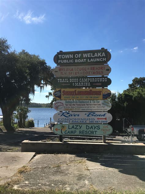 Welaka Florida Boat Launch Into Lake George Vacation Destinations