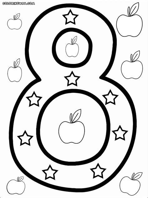 Car coloring pages coloring town. Numbers coloring pages | Coloring pages to download and print