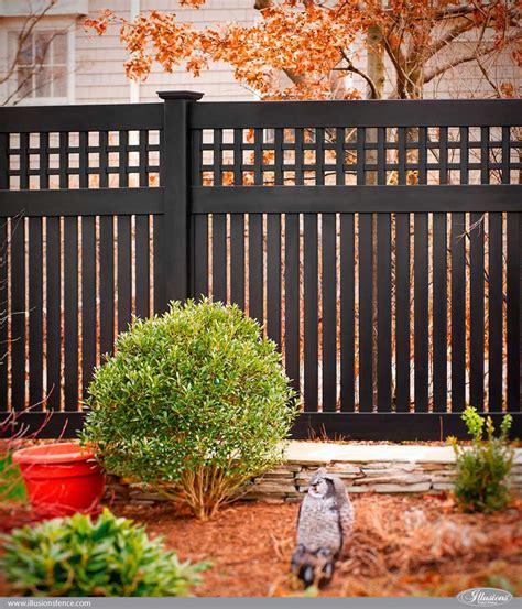 Craftsman Style Fencing Panels And Gates Illusions Vinyl Fence