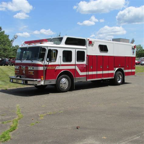 1991 E One Walk In Rescue New Fire Truck Delivery New England Fire