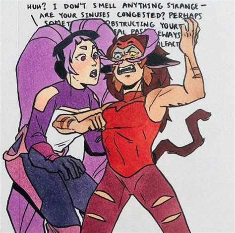 Pin On She Ra But Mostly Catra And Adora