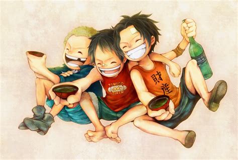 One Piece Wallpaper Ace Luffy Sabo Sabo Luffy Alphacoders Portgas Asyique