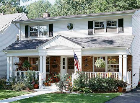 33 Colonial Home Front Porch Ideas Home
