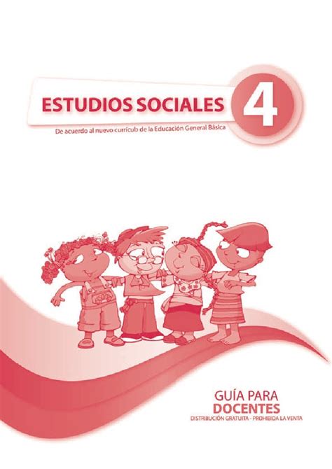 Libro De Estudios Sociales De 4 Grado Resuelto Caja De Libro