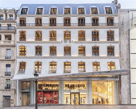 Dior Opens New Boutique In Paris At Champs Elysees