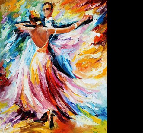 Leonid Afremov Tango Dance Tango Art Man Woman Leonid Afremov