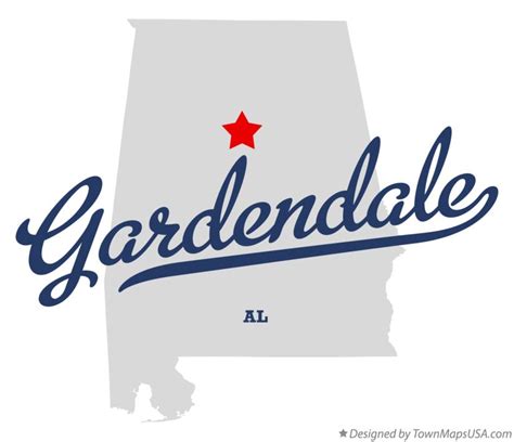 Map Of Gardendale Al Alabama