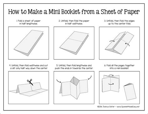 To print your booklet, go to file > print. Freebie: Easy step-by-step instructions on how to make a ...