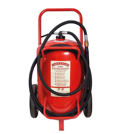 Ltr Afff Foam Wheeled Fire Extinguisher Med Approved Flameskill
