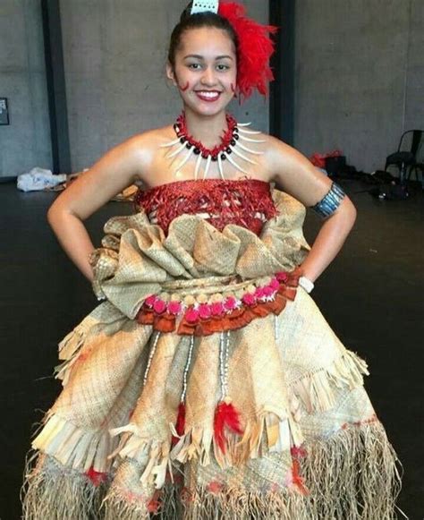 Samoan Tenue Traditionnelle Danse Polynésienne Costumes Tahitiens