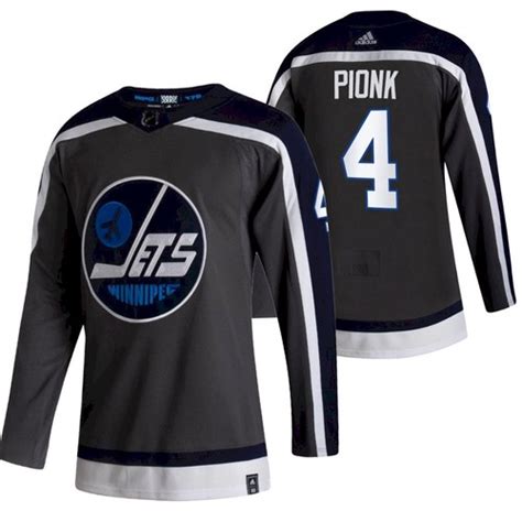 Remastered in fighter grey this jersey takes the classic. Men's Winnipeg Jets #4 Neal Pionk 2021 Grey Reverse Retro Stitched NHL Jersey [NHL_Winnipeg_Jets ...