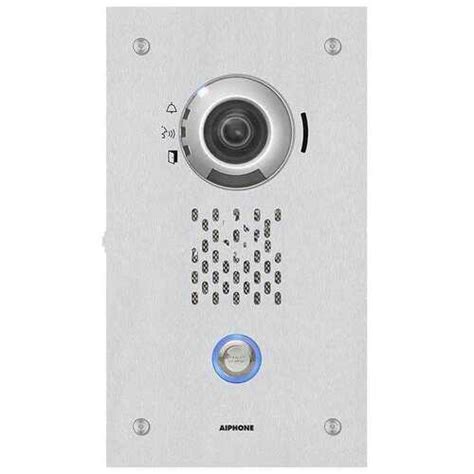 Aiphone Ix Dvf Ix Series Flush Mount 1 Channel Ip Video Door Station