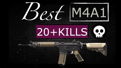 Best M4a1 Class Setup For Higher Kill Streak Youtube