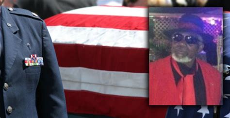 Over 1000 Strangers Attend Funeral Of Black Us Air Force Veteran With No Known Friends Or