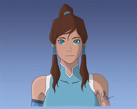 Avatar Korra Portret By FaustGT On DeviantArt