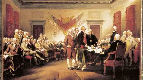 Los estados suelen alcanzar la independencia después de largos procesos históricos que implican la fusión entre estados, la descolonización o la apareció por primera vez en la declaración de independencia de los estados unidos, en 1776. George Washington, el héroe de la independencia de Estados ...