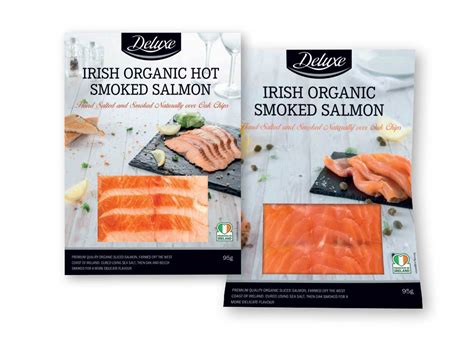 Deluxe Irish Organic Smoked Salmon Lidl — Ireland Specials Archive
